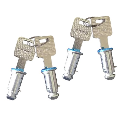 4pcs barrel locks - &, keys